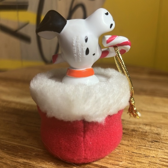 🐾Walt Disney Dalmatian Christmas Ornament With Velvet soft Red Boot. 🐾 - Picture 3 of 16
